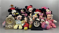 Plush Minnie & Mickey Mouse Lot