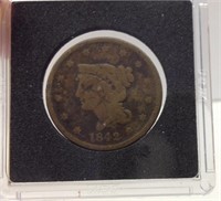 Of) 1842 large cent