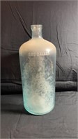 Gallon blue bottle