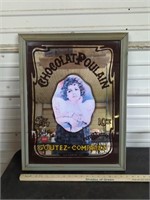 Chocolat Poulain Advertising Mirror