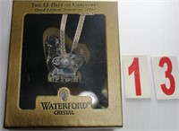 Waterford Crystal -French Hen Ornament