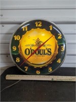 O'Doul's light up clock