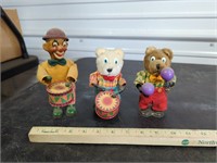 Vintage wind up toys lot