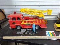 Marx Toys Vintage Fire Ladder truck