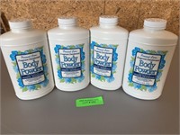 4 new bottles of Body Powder