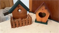 Bird feeder and bird house