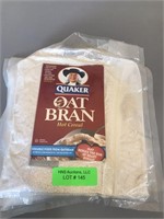 3 lbs. of oat bran