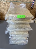 10 - 5 lb bags of white rice