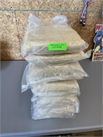 10 - 5 lb bags of white rice