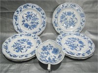 Blue Danube Onion China Lot