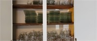 Huge lot of Glass Serving Plates & Cups