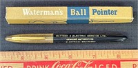 UNIQUE WATERMAN'S PEN - SAINT JOHN ADVERTISING