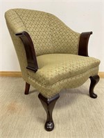LOVELY 1930'S UPHOLSTERED CLUB CHAIR - CLEAN