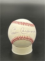 Vince Coleman Autographed Baseball