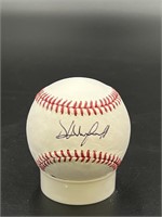 Dave Winfield Autographed Baseball in black ink