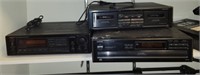 Lot of 3 Onkyo systems as is
