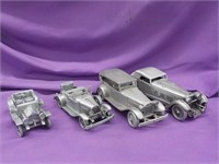 4 Danbury Mint cars EA Each x 4