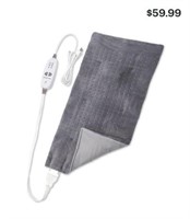 Calming Heat Massaging Weighted Heating Pad by Sh