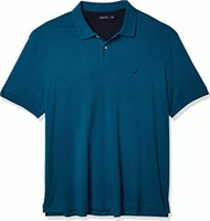 Nautica Mens Classic Fit Polo SIZE 2XLT TEAL