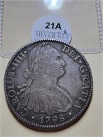 1798 Mo 8 Reales Mexico