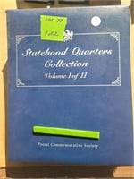 Volume 1 & 2 State Quarters Postal Commemorative