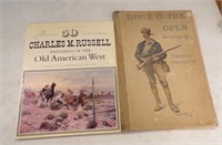 (2) BOOKS:  FREDERIC REMINGTON & CHARLES RUSSELL