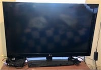 42" LG TELEVISION WITH REMOTE/COMPONENTS