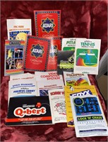 Atari game booklets lot