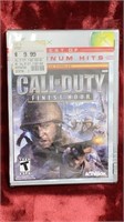 SEALED* XBOX  Call of Duty Finest Hour