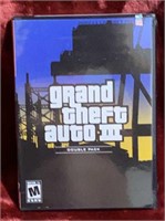 SEALED* Playstation Grand Theft Auto III Double PK