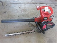Black and Decker Leaf Blower - Hedge Trimmers