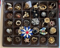 Vintage Pins & Earrings (#2)