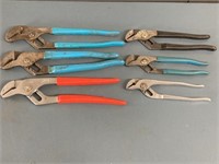 (6) Pair of Pliers, as pictured