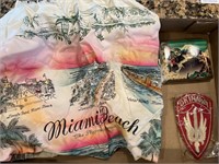 Okinawa Patch & Cigarette Case; Miami Scarf