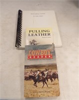 (3) BOOKS ABOUT COWBOYS