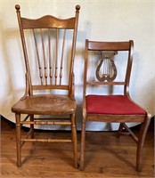 Lyre Back & Spindle Back Chairs