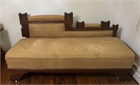 Walnut Eastlake Chaise