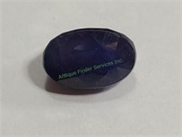 10.75 ct. Natural Blue Sapphire Gem with COA