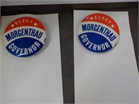 2 Morgenthau Governor pins