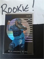 ALEJANDRO KIRK RC numbered of 99 HOT BLUE JAY