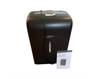 Paper shredder-12 sheet cross cut & office chair