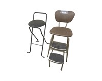 Stepstool and folding stool