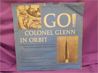 Glenn in orbit record