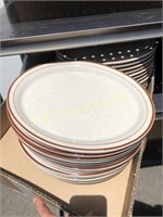 26-stoneware platters