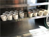 Stoneware coffe mugs