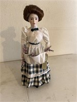 Franklin heirloom doll the lavender girl