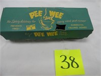 Vintage Pee Wee Safety Ashtrays
