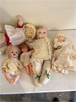Collection of baby dolls cabbage patch