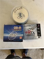Blank CDRs and DVD