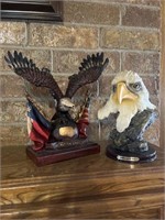 Bald eagle figurines
